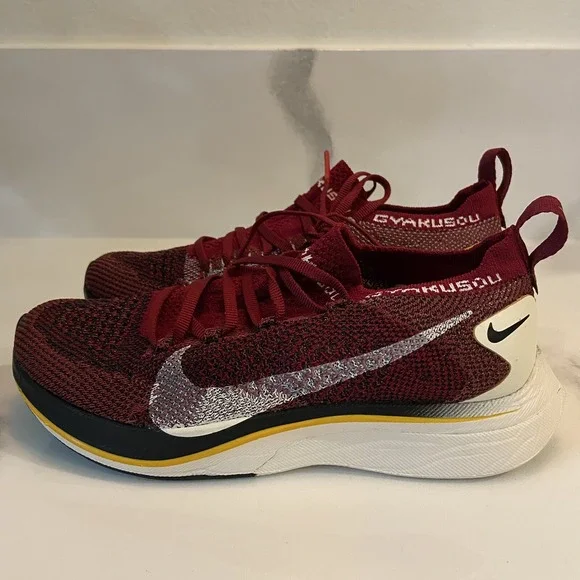 Nike Vaporfly 4% Flyknit Gyakusou Men's 4 / Women's 5.5 Team Red AV7998-600 $300